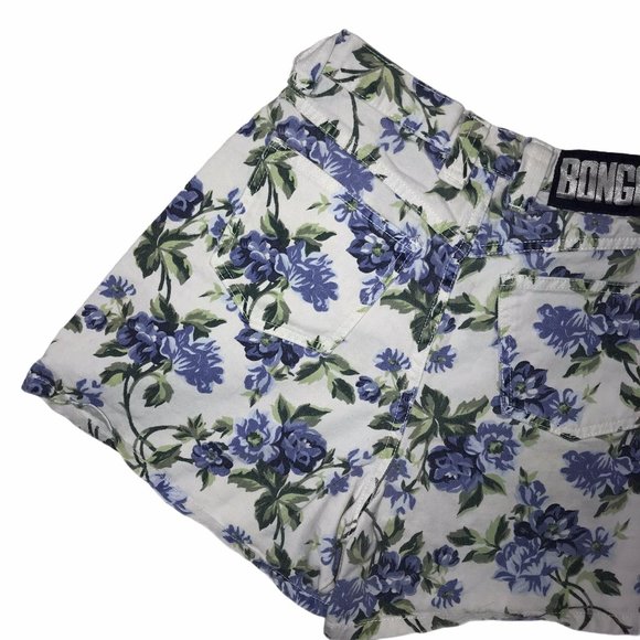 Rare Bongo Vintage High Rise Floral Mom Shorts 14 - Picture 8 of 9